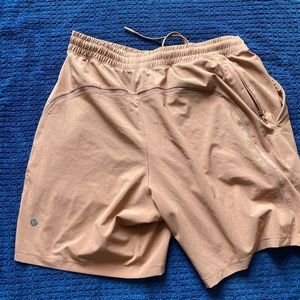 Lululemon lined Pace Breakers shorts size M
